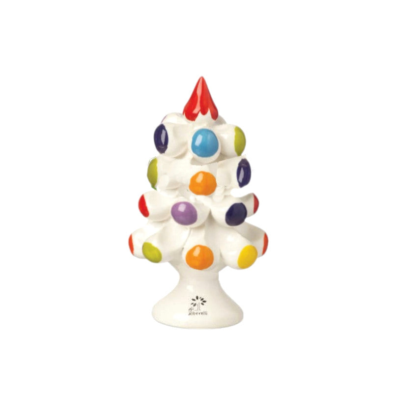 Gli Alberelli Albero Pigna Natura  natale 25 X 15cm Porcellana Capodimonte Made In Italy BC