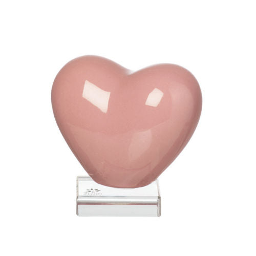 Gli Alberelli Collezione Cuore in Capodimonte con base in Plexy Made In Italy Varie misure e colori