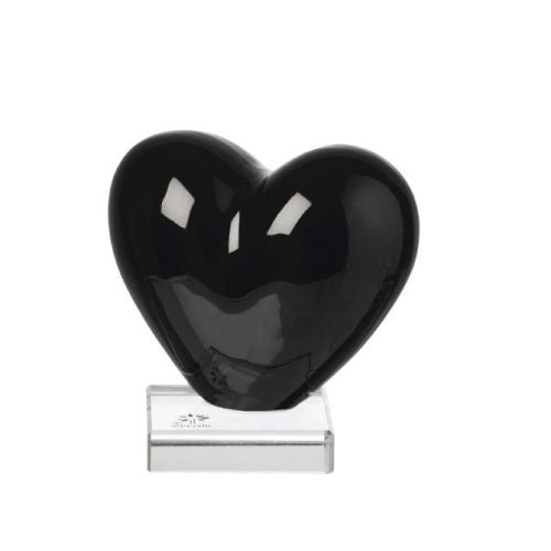 Gli Alberelli Collezione Cuore in Capodimonte con base in Plexy Made In Italy Varie misure e colori