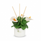 Gli Alberelli Diffusore Fiori Ceramica Capodimonte 14x13 cm Calle