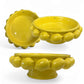 Gli Alberelli Fruttiera Centrotavola Limoni in Ceramica di Capodimonte Ø37 cm