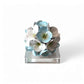 Gli Alberelli Piantine Natura Ortensia con Base in Ceramica di Capodimonte 10cm x c