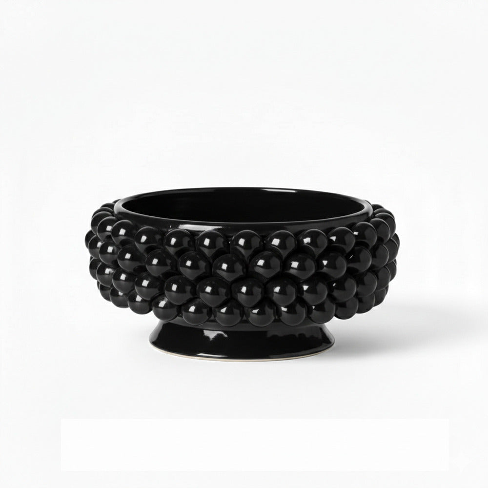 Gli Alberelli Pigne Siciliane Ceramica Capodimonte Centro Tavola Ø33