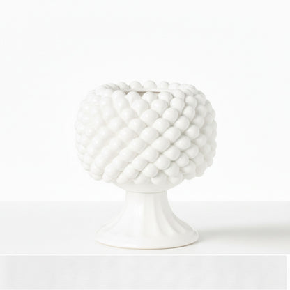 Gli Alberelli Pigne Siciliane Ceramica Capodimonte Vaso Uovo Pigna Ø 35 CM