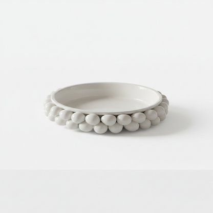Gli Alberelli Pigne Siciliane Ceramica Centro Piatto Pigna Ø 36 CM