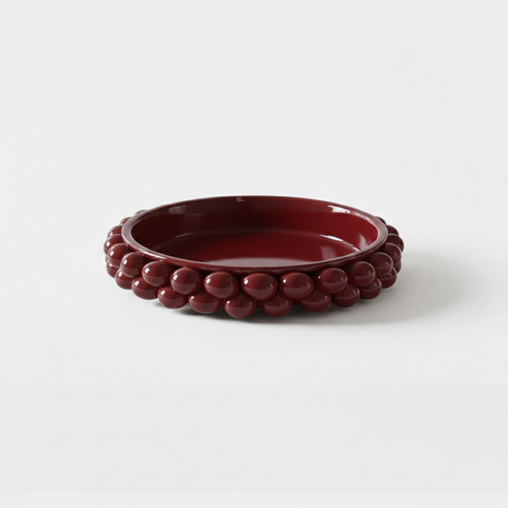 Gli Alberelli Pigne Siciliane Ceramica Centro Piatto Pigna Ø 36 CM