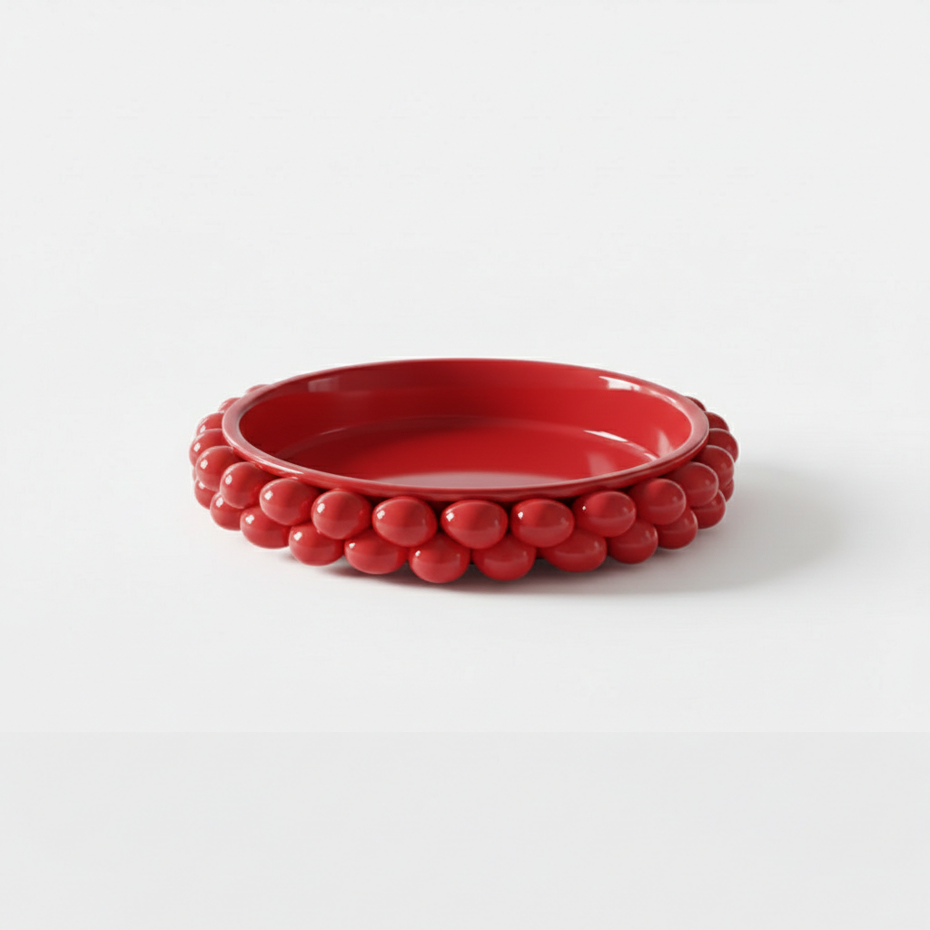 Gli Alberelli Pigne Siciliane Ceramica Centro Piatto Pigna Ø 36 CM