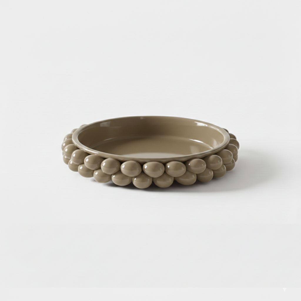 Gli Alberelli Pigne Siciliane Ceramica Centro Piatto Pigna Ø 36 CM