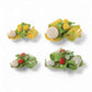Gli Alberelli Porta Candele Fiocchi di Colore Limoni Fragole 11/17 cm