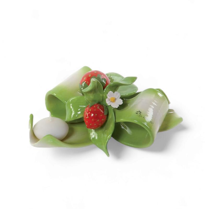 Gli Alberelli Porta Candele Fiocchi di Colore Limoni Fragole 11/17 cm 0012fr