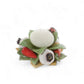 Gli Alberelli Porta Candele Fiori e Frutta 0147AP - cm 10 x 6