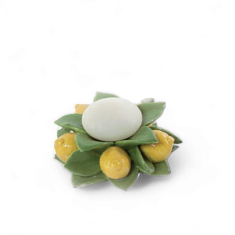 Gli Alberelli Porta Candele Fiori e Frutta 0147 L - cm 10 x 6