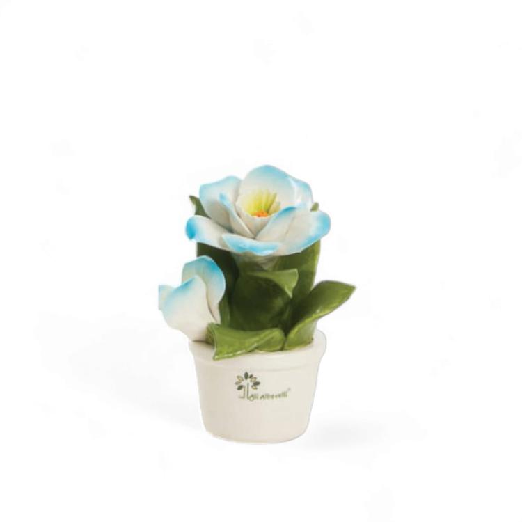 Gli Alberelli Profumine Le Profumotte Cm 12X14 in Ceramica di Capodimonte Made In Italy 0160 E