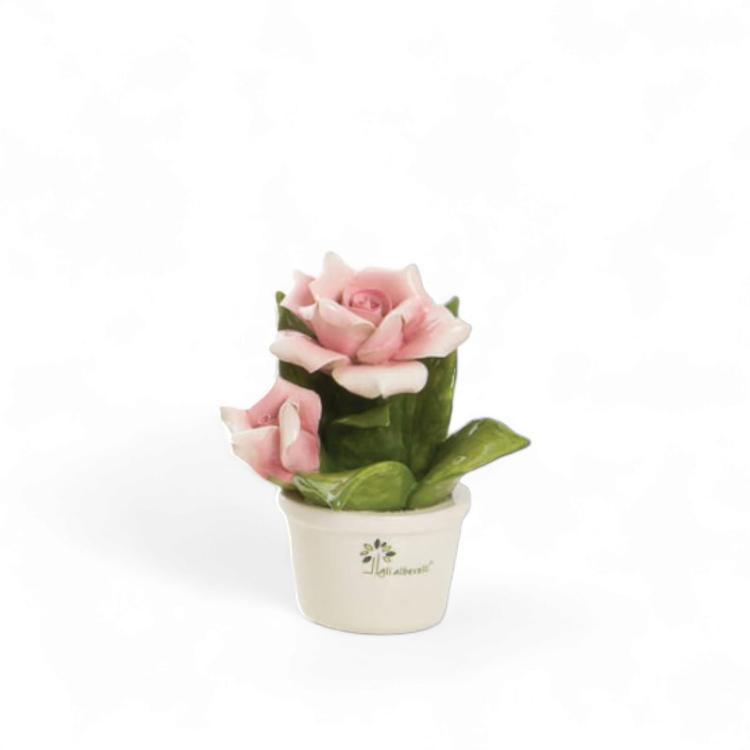 Gli Alberelli Profumine Le Profumotte Cm 12X14 in Ceramica di Capodimonte Made In Italy 0160 R