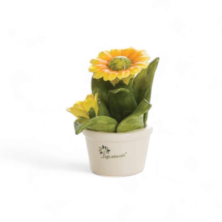 Gli Alberelli Profumine Le Profumotte Cm 12X14 in Ceramica di Capodimonte Made In Italy 0160ge