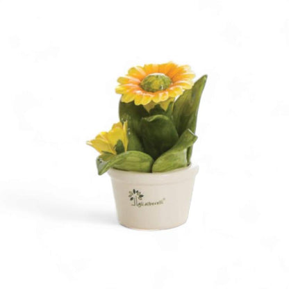Gli Alberelli Profumine Le Profumotte Cm 12X14 in Ceramica di Capodimonte Made In Italy 0160ge