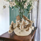 Gli Alberelli Scatola Centrotavola Farfalle 0711 Cm. 37X32 Panna