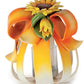 Gli Alberelli Sfera Nastri Colore Porta Candele Girasole Made Italy 0516a
