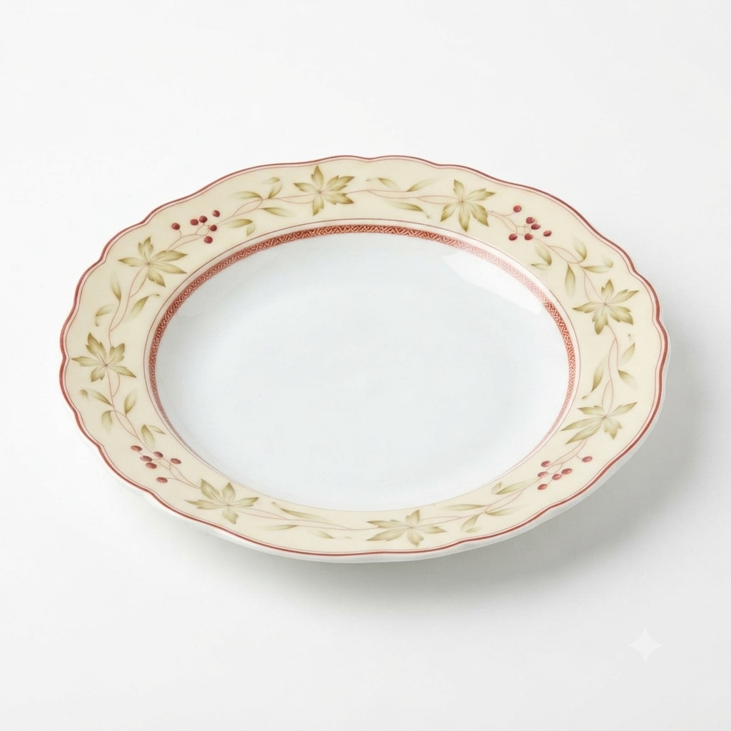 Hutschenreuther Piatto Fondo Porcellana Medley New England Maine Ø 23 cm