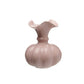 ILary Queen Vaso Smerlato Lucido in Porcellana Fine Ø 11 h 14 cm