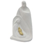 Ilary Queen Sacra Famiglia Bianco e Oro in Gres 12x22cm IQN812