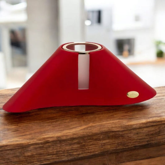 Ilary Queen Lampada Vesuvio con LED - Design Moderno Rosso