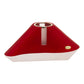 Ilary Queen Lampada Vesuvio con LED - Design Moderno Rosso