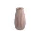 Ilary Queen Vaso Basic in Vetro Colorato H. 19,5/26/37 cm Cipria