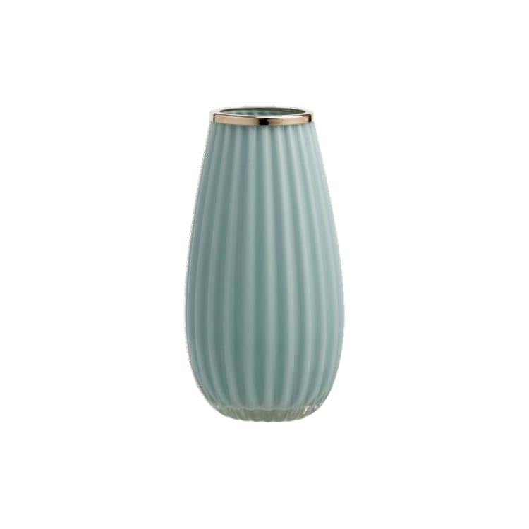 Ilary Queen Vaso Basic in Vetro Colorato H. 19,5/26/37 cm Polvere