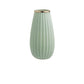 Ilary Queen Vaso Basic in Vetro Colorato H. 19,5/26/37 cm Salvia