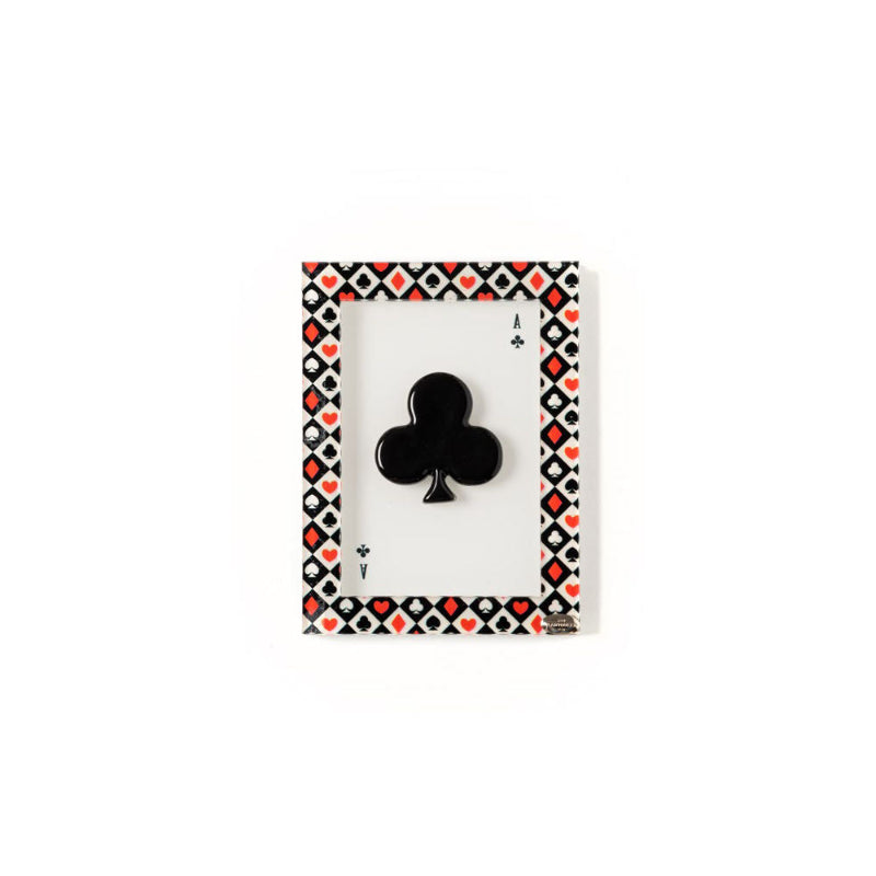 ImmagiIlary Queen Quadretto Semi Poker -  (14x19 cm) Fiori