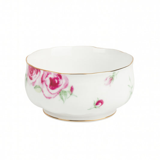 Insalatiera Royal Albert Rose Clouds in porcellana 24 cm – decoro raro e da collezione – Le Favole
