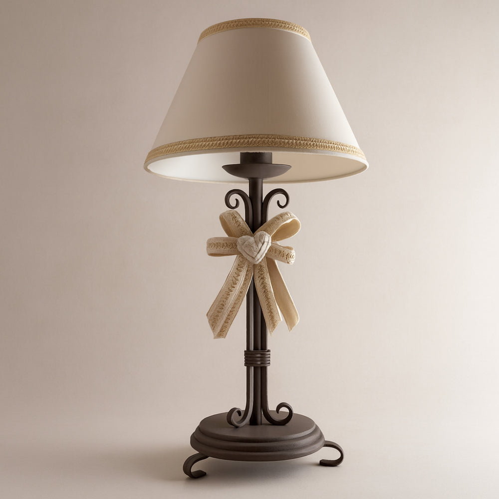 Lampada da tavolo New Diffusion legno grigio H 48 cm base naturale