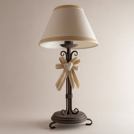 Lampada da tavolo New Diffusion legno grigio H 48 cm base naturale