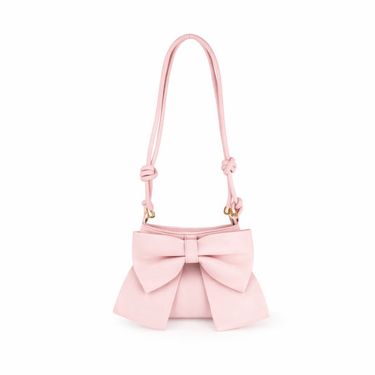 Madrhèlen Borsa Stoffa con Fiocco 26x17 Nexis Rosa