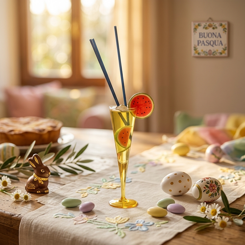 Madrhélen Paris Diffusore Ambiente Flute Cocktail H 23 cm Ambra