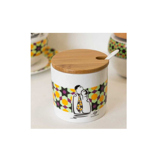 Madrhélen Paris Zuccheriera Porcellana Feelings 8 cm