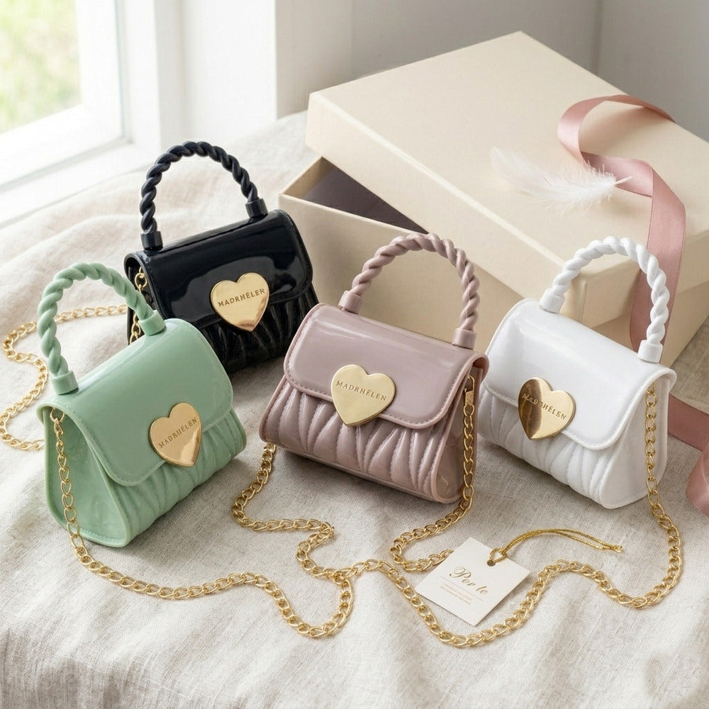 Madrhelen Borsetta Pelle con Tracolla Fashion Bags 11,5x10 cm