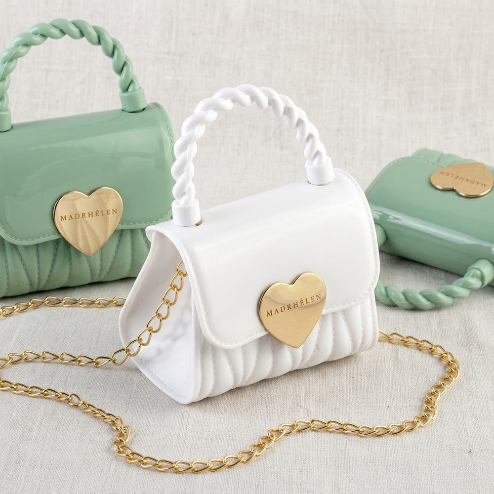 Madrhelen Borsetta Pelle con Tracolla Fashion Bags 11,5x10 cm