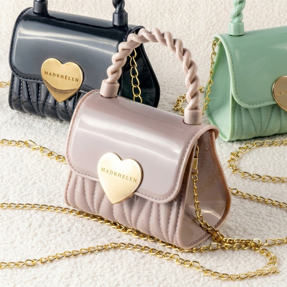 Madrhelen Borsetta Pelle con Tracolla Fashion Bags 11,5x10 cm