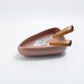 Madrhelen Insalatiera con Posate Porcellana Legno 32x22