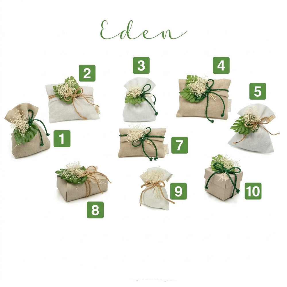 Maela Portaconfetti Linea Eden Confezioni Varianti Naturali
