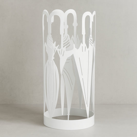 Mascagni portaombrelli metallo bianco Marypop diametro 22 × 52 cm