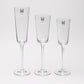 Michielotto Servizio Calici Zara Trasparente Set 30pz Acqua Vino e Flute