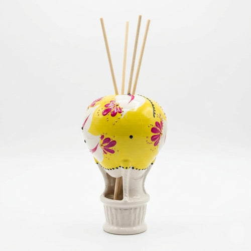 Sharon Mongolfiera Diffusore Aromi Ceramica H15x9 cm Tropical