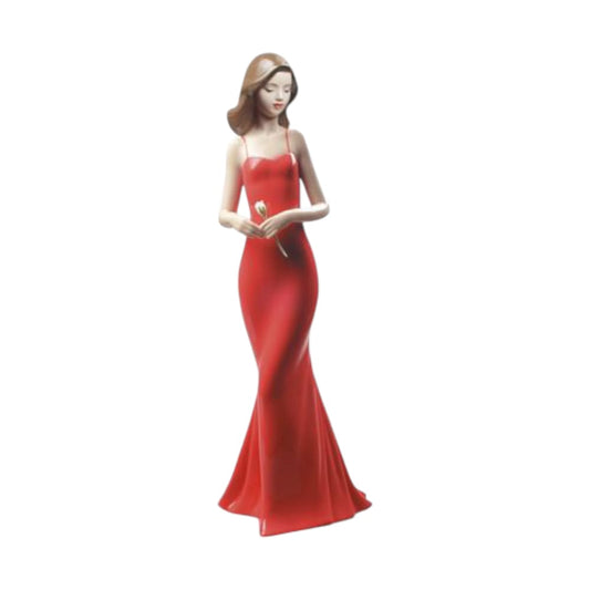 NAO by Lladrò - L’Eleganza di una Rosa 02001914 - Scultura in Porcellana