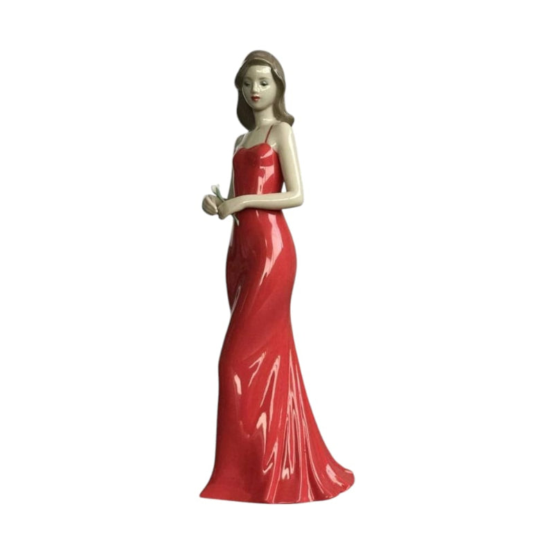 NAO by Lladrò - L’Eleganza di una Rosa 02001914 - Scultura in Porcellana