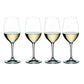 Nachtmann Set 6 Bicchiere Vino Bianco Vetro Trasparente Degustazione Wine Glass