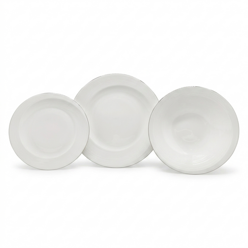Narumi Piatti Piano e Fondo Bone China Esprit Platinum