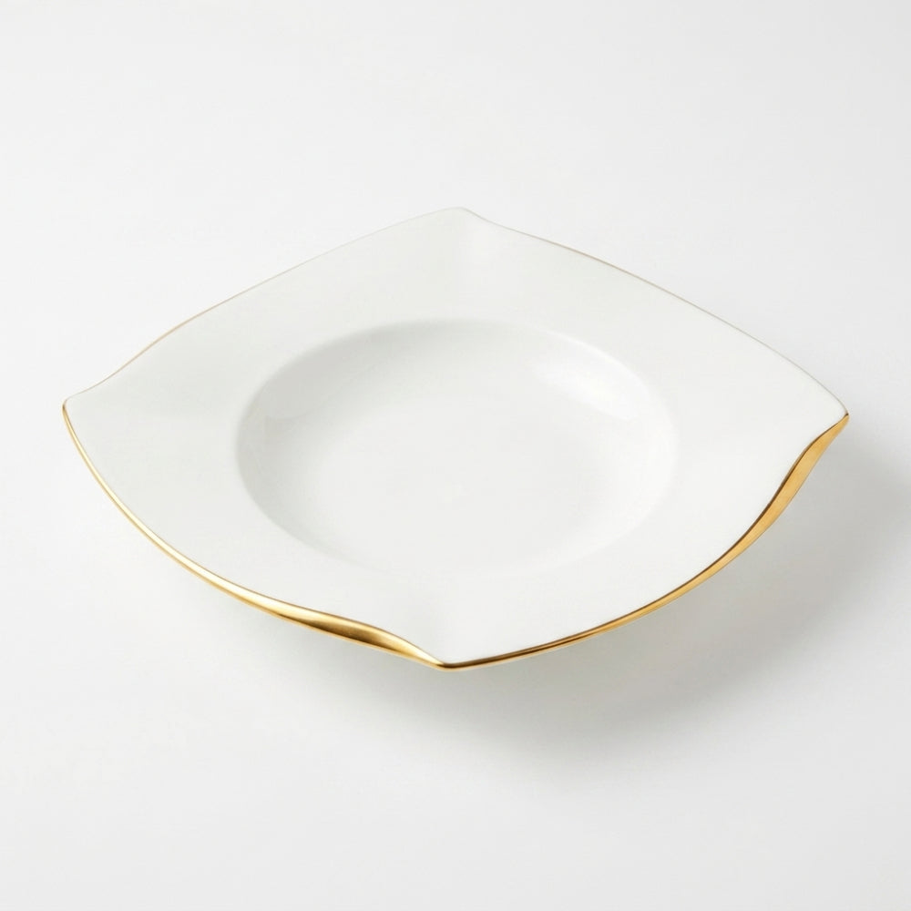 Narumi Piatto Fondo Bone China Forte Oro 26cm